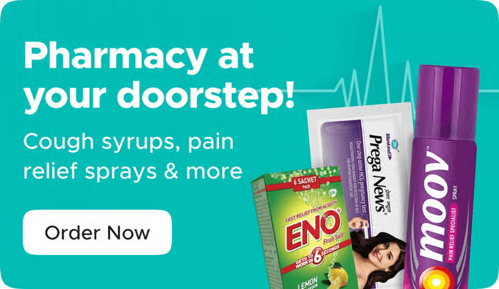 Pharmacy at your doorstep — cough syrups, pain relief sprays & more