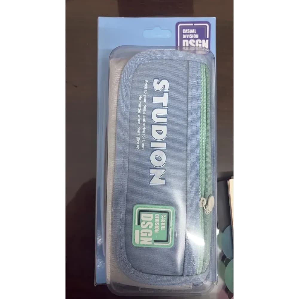 Premium Wooven Fabric Pencil Pouch ( 7723 )